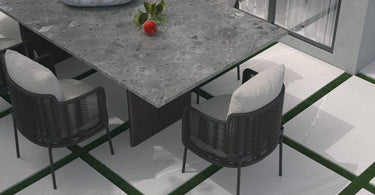 Milky Way Gris outdoor porcelain paving