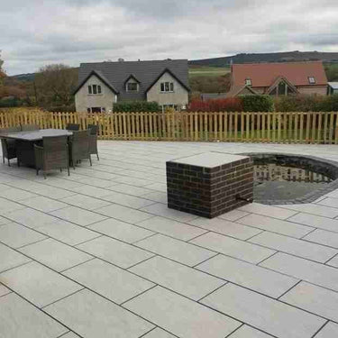 Quartz Stone Grey 450x900x20mm Outdoor Porcelain Paving