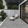 Magma Grey Mix-Size Outdoor Tumbled Porcelain Patio Pack