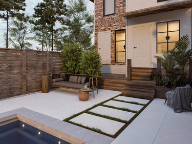 Rockface Pearl 600x1200x20mm Outdoor Porcelain Paving