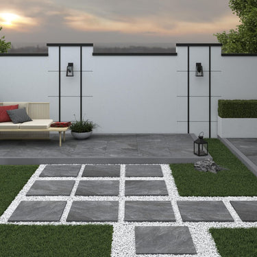 Magma Nero 600x600x20mm Outdoor Porcelain Paving