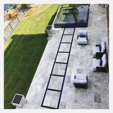 Silver Travertine 600x900x20 mm Natural Stone