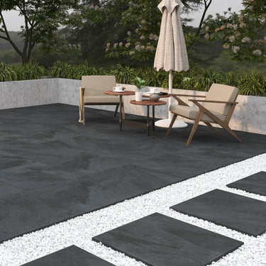 Alicante Nero 800x800x20mm Outdoor Porcelain Paving