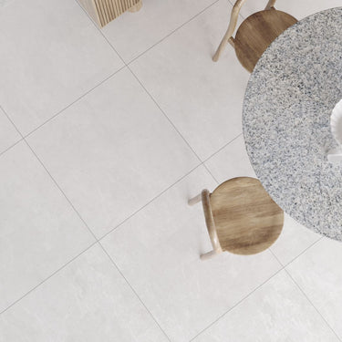 Beton White 800x800mm Indoor Porcelain Tile