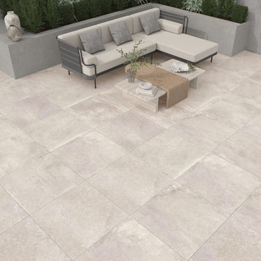Rocky Light Stone 800x800x20mm Outdoor Porcelain Paving