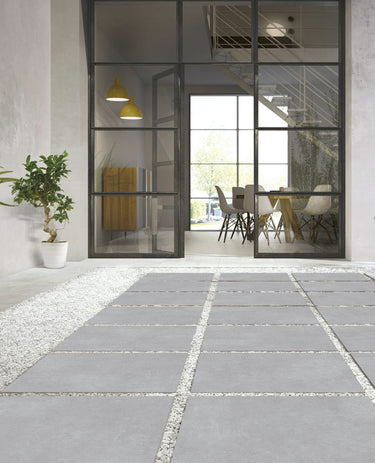 Beton Silver 600x600mm Indoor Porcelain Tile