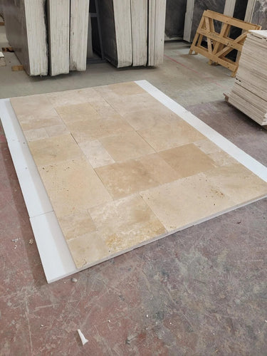 Durango Travertine Natural Stone Multi Size Pattern Set 14.84 sqm