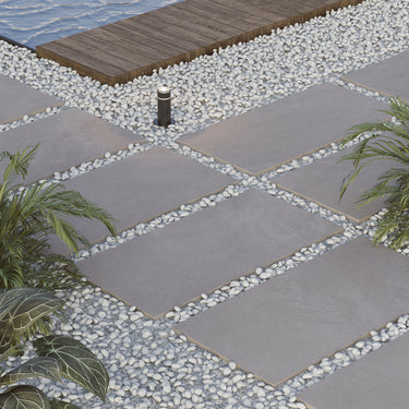 Rockface Grey 600x1200x20mm Outdoor Porcelain Paving