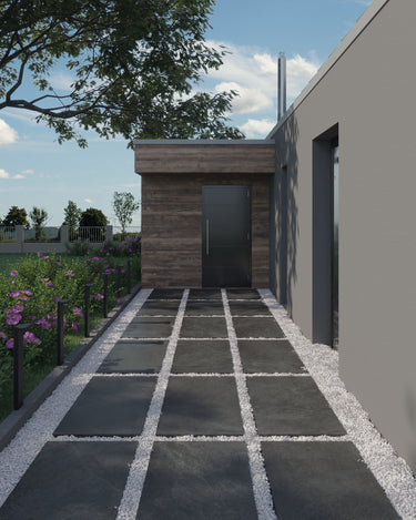Rockface Anthracite 600x1200x20mm Outdoor Porcelain Paving