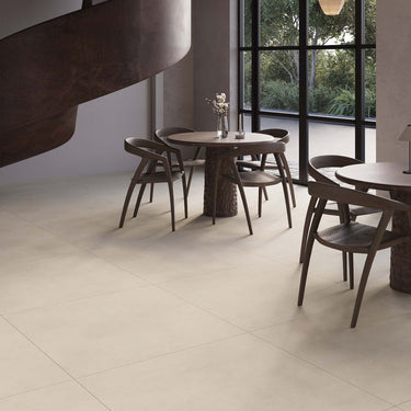 Beton Ivory Natural 1000x1000mm Indoor Porcelain Tile