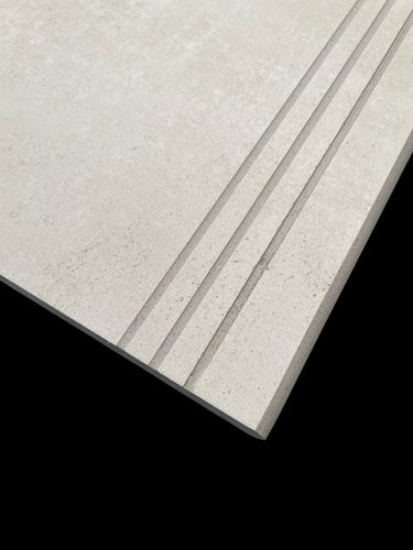 Beton Ivory Bullnose Edge Steps 300x1200x20mm