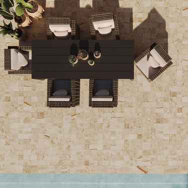 Basalt Beige 200x200x20mm Clearance Pallet - 2.72 sqm/ 68 pieces