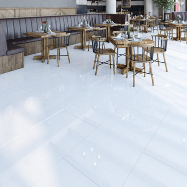 Polar White Polished Porcelain 600x600mm Indoor Porcelain Tile