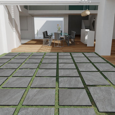 Magma Grey 600x600x20mm Outdoor Porcelain Paving